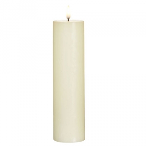 Uyuni Flameless Candle 2.25 x 9.75 Ivory Pillar