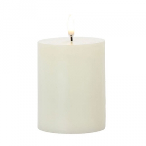 Uyuni Flameless Candle 3 x 5 Ivory Pillar