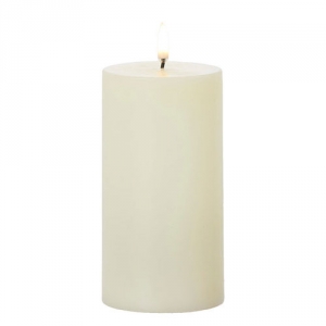Uyuni Flameless Candle 3 x 7 Ivory Pillar