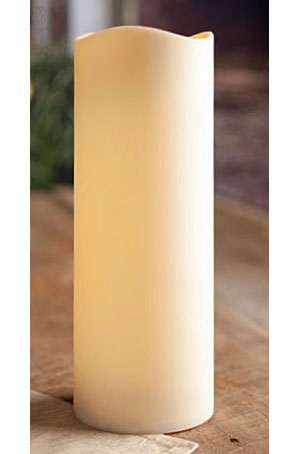 4.5 x 12 LED Outdoor Flameless Candle Ivory 5 Hour Timer